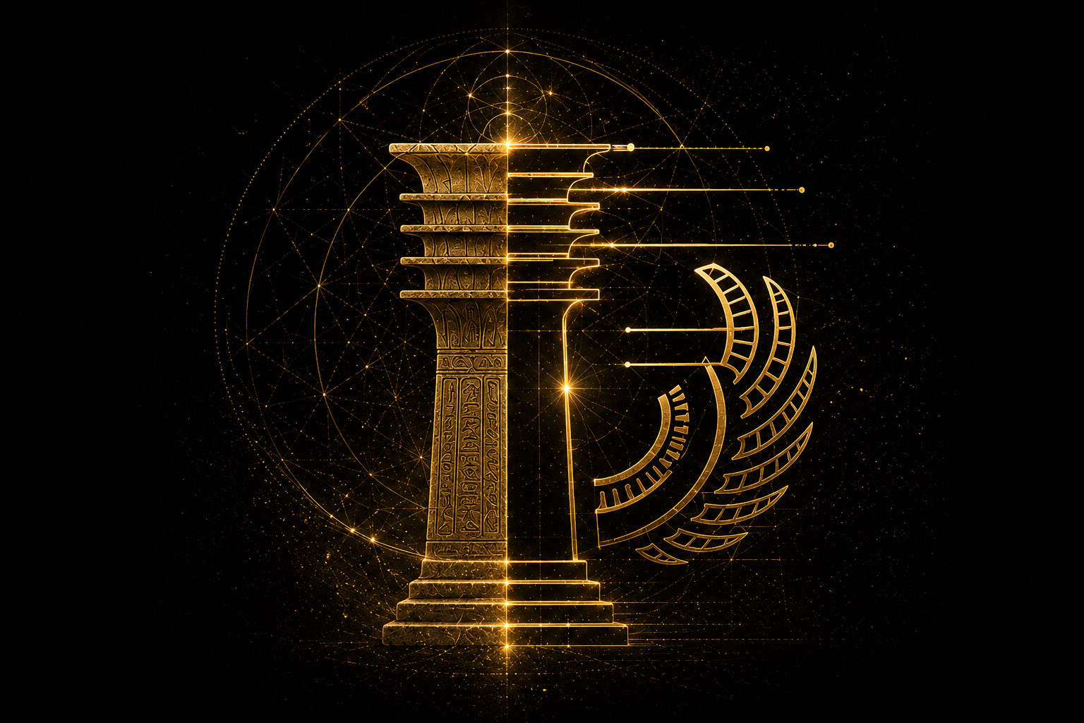 Ancient wisdom reimagined — logo story